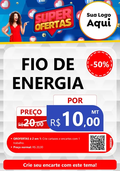 Modelo de Cartaz para Cartaz A4 Vertical