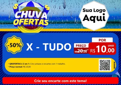 Modelo de Cartaz para Cartaz A4 Horizontal