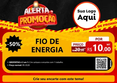 Modelo de Cartaz para Cartaz A4 Horizontal