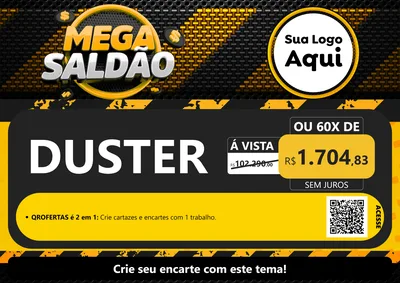 Modelo de Cartaz para Cartaz A4 Horizontal
