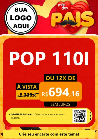Modelo de Cartaz para Cartaz A4 Vertical