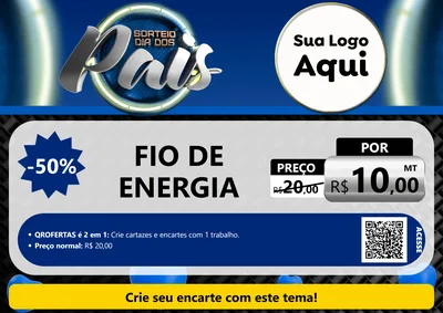 Modelo de Cartaz para Cartaz A4 Horizontal