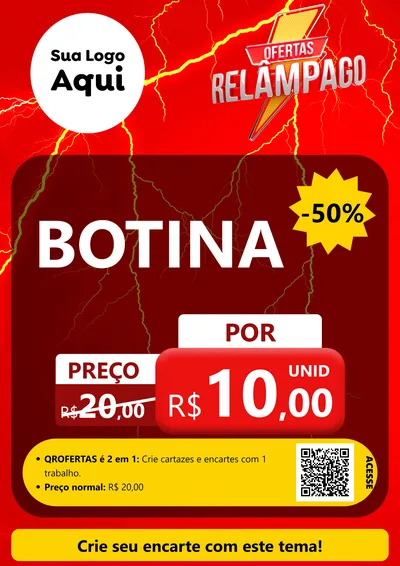 Modelo de Cartaz para Cartaz A4 Vertical