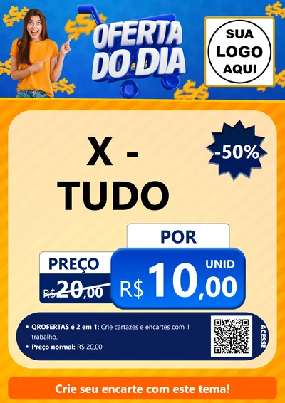 Modelo de Cartaz para Cartaz A4 Vertical