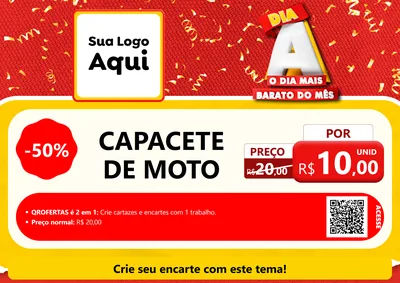 Modelo de Cartaz para Cartaz A4 Horizontal
