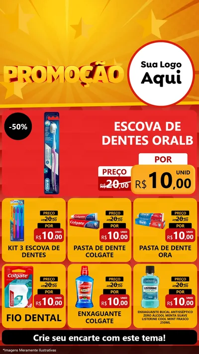 Modelo de Rede Social para Stories com o tema Promoção para Higiene Pessoal