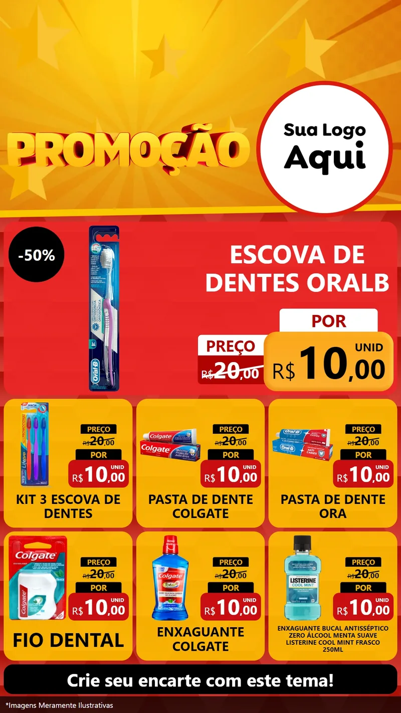 Modelo de Rede Social para Stories com o tema Promoção para Higiene Pessoal