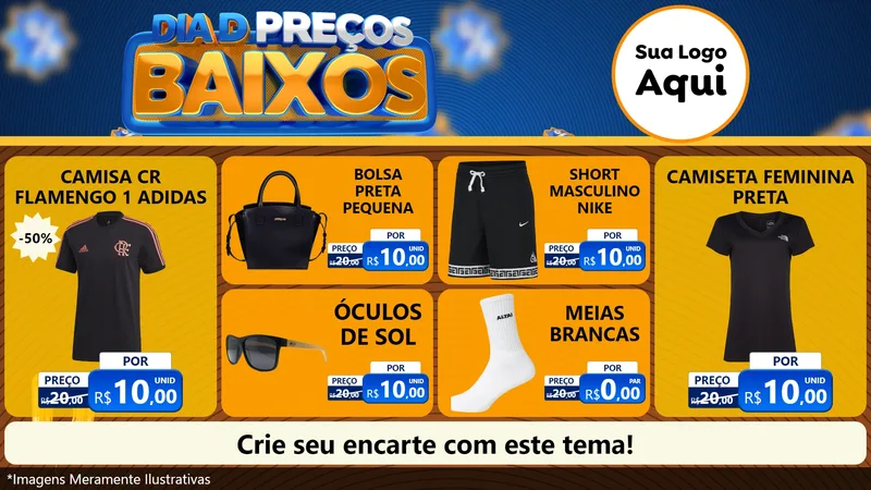 Modelo de TV para TV Horizontal com o tema Dia D Preço Baixo para Roupas e acessórios