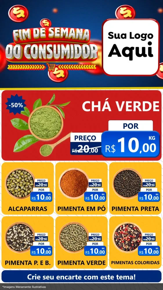 Modelo de Rede Social para Stories com o tema Fim de Semana do Consumidor para Produtos Naturais