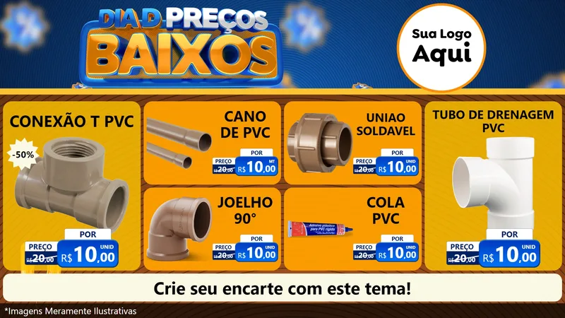 Modelo de TV para TV Horizontal com o tema Dia D Preço Baixo para Tubos e conexões