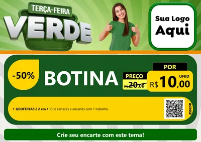 Modelo de Cartaz para Cartaz A4 Horizontal