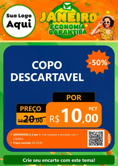 Modelo de Cartaz para Cartaz A4 Vertical