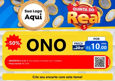 Modelo de Cartaz para Cartaz A4 Horizontal com o tema Quinta do Real para Óticas
