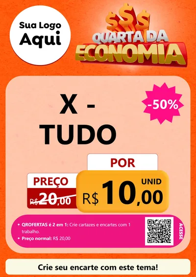 Modelo de Cartaz para Cartaz A4 Vertical