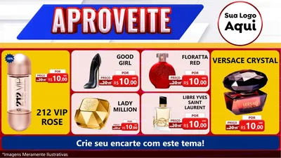 Modelo de TV para TV Horizontal com o tema Aproveite para Perfumes