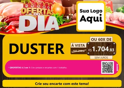Modelo de Cartaz para Cartaz A4 Horizontal