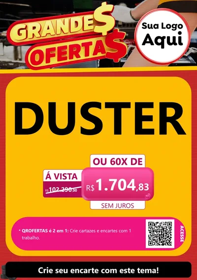 Modelo de Cartaz para Cartaz A4 Vertical