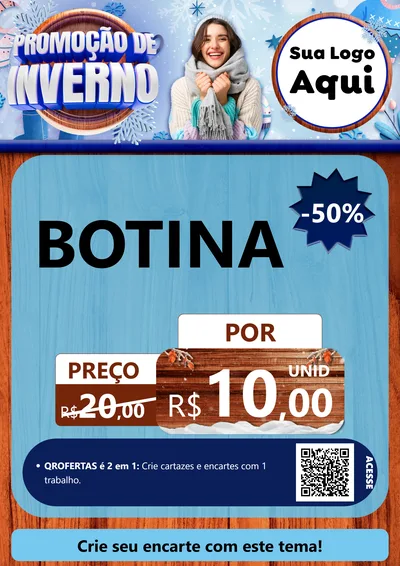 Modelo de Cartaz para Cartaz A4 Vertical