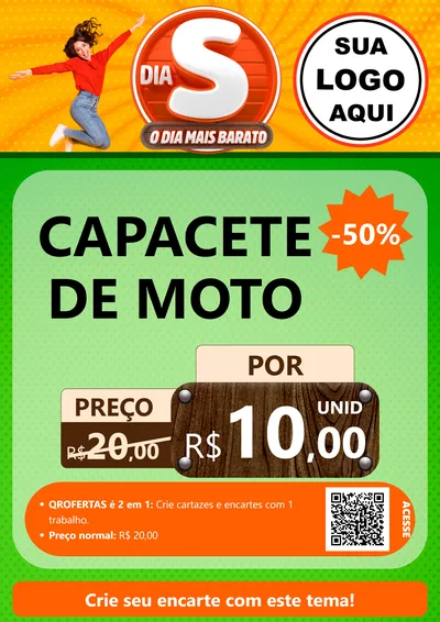 Modelo de Cartaz para Cartaz A4 Vertical