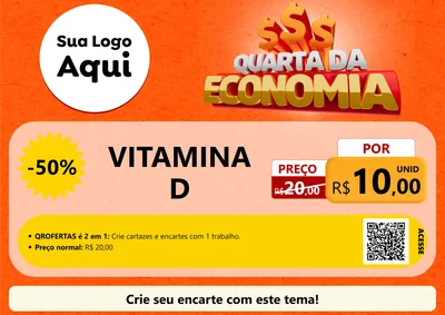 Modelo de Cartaz para Cartaz A4 Horizontal