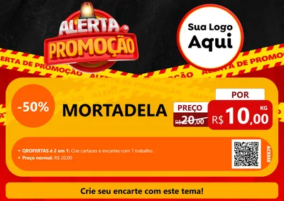Modelo de Cartaz para Cartaz A4 Horizontal
