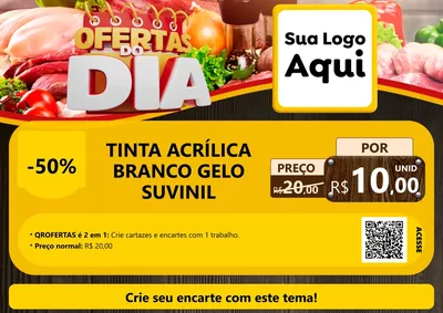 Modelo de Cartaz para Cartaz A4 Horizontal