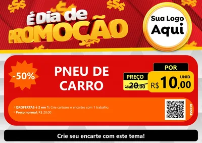 Modelo de Cartaz para Cartaz A4 Horizontal