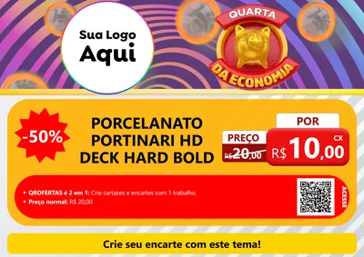 Modelo de Cartaz para Cartaz A4 Horizontal
