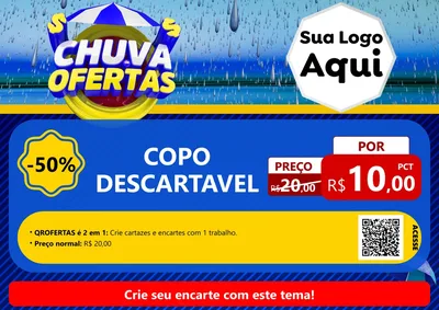 Modelo de Cartaz para Cartaz A4 Horizontal
