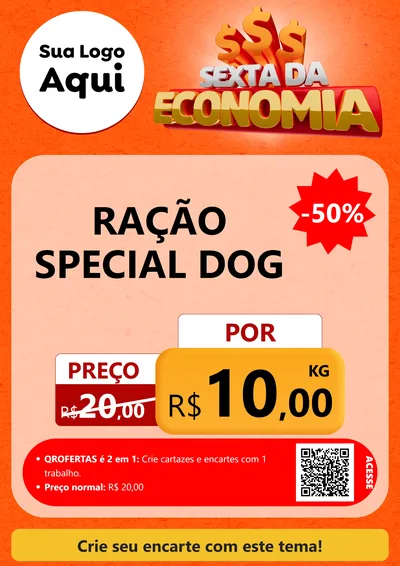 Modelo de Cartaz para Cartaz A4 Vertical