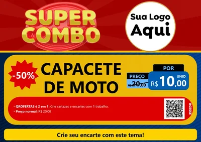 Modelo de Cartaz para Cartaz A4 Horizontal