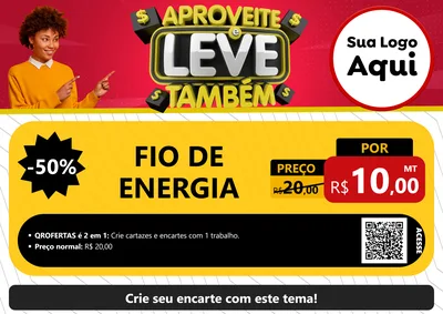 Modelo de Cartaz para Cartaz A4 Horizontal