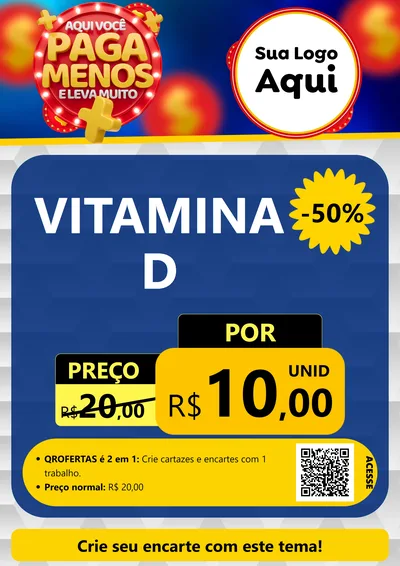 Modelo de Cartaz para Cartaz A4 Vertical