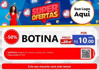 Modelo de Cartaz para Cartaz A4 Horizontal