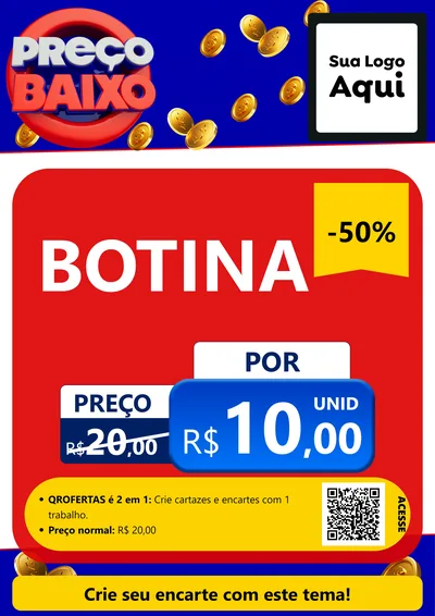 Modelo de Cartaz para Cartaz A4 Vertical