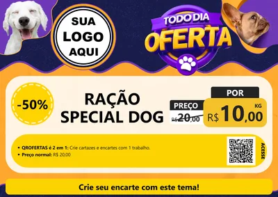 Modelo de Cartaz para Cartaz A4 Horizontal