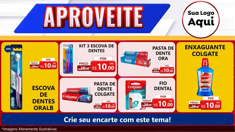 Modelo de TV para TV Horizontal com o tema Aproveite para Higiene Pessoal