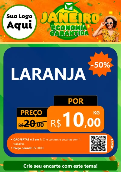 Modelo de Cartaz para Cartaz A4 Vertical