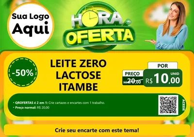 Modelo de Cartaz para Cartaz A4 Horizontal