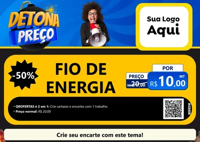Modelo de Cartaz para Cartaz A4 Horizontal