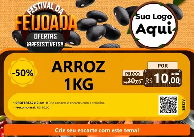 Modelo de Cartaz para Cartaz A4 Horizontal