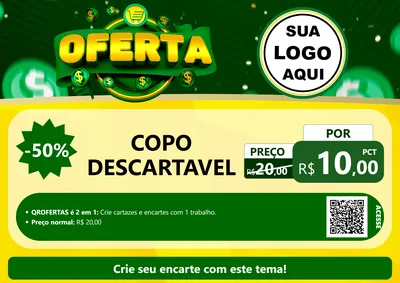 Modelo de Cartaz para Cartaz A4 Horizontal