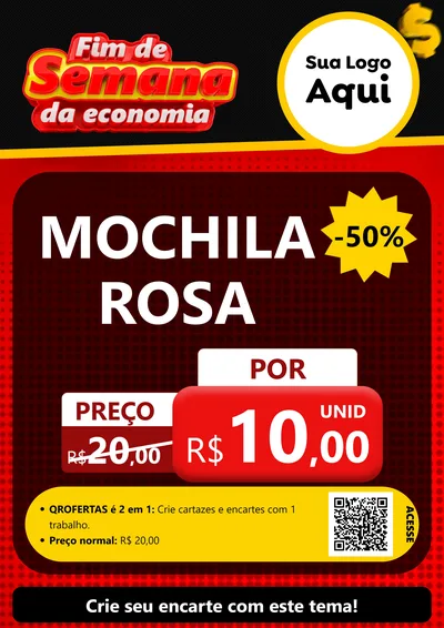 Modelo de Cartaz para Cartaz A4 Vertical
