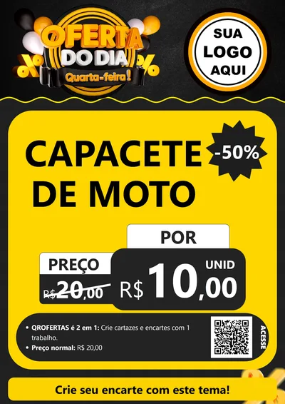Modelo de Cartaz para Cartaz A4 Vertical