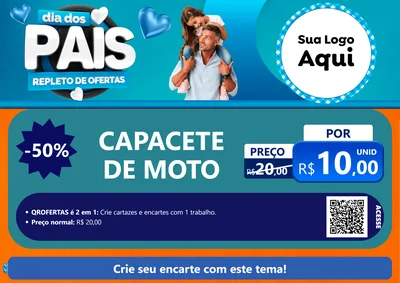 Modelo de Cartaz para Cartaz A4 Horizontal