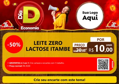 Modelo de Cartaz para Cartaz A4 Horizontal