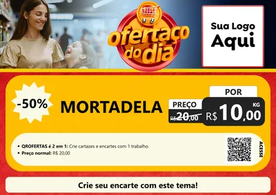 Modelo de Cartaz para Cartaz A4 Horizontal