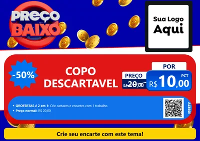 Modelo de Cartaz para Cartaz A4 Horizontal