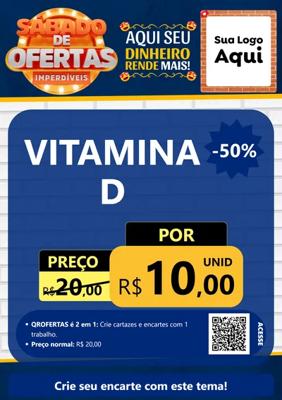 Modelo de Cartaz para Cartaz A4 Vertical