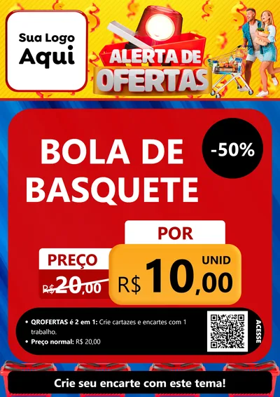 Modelo de Cartaz para Cartaz A4 Vertical